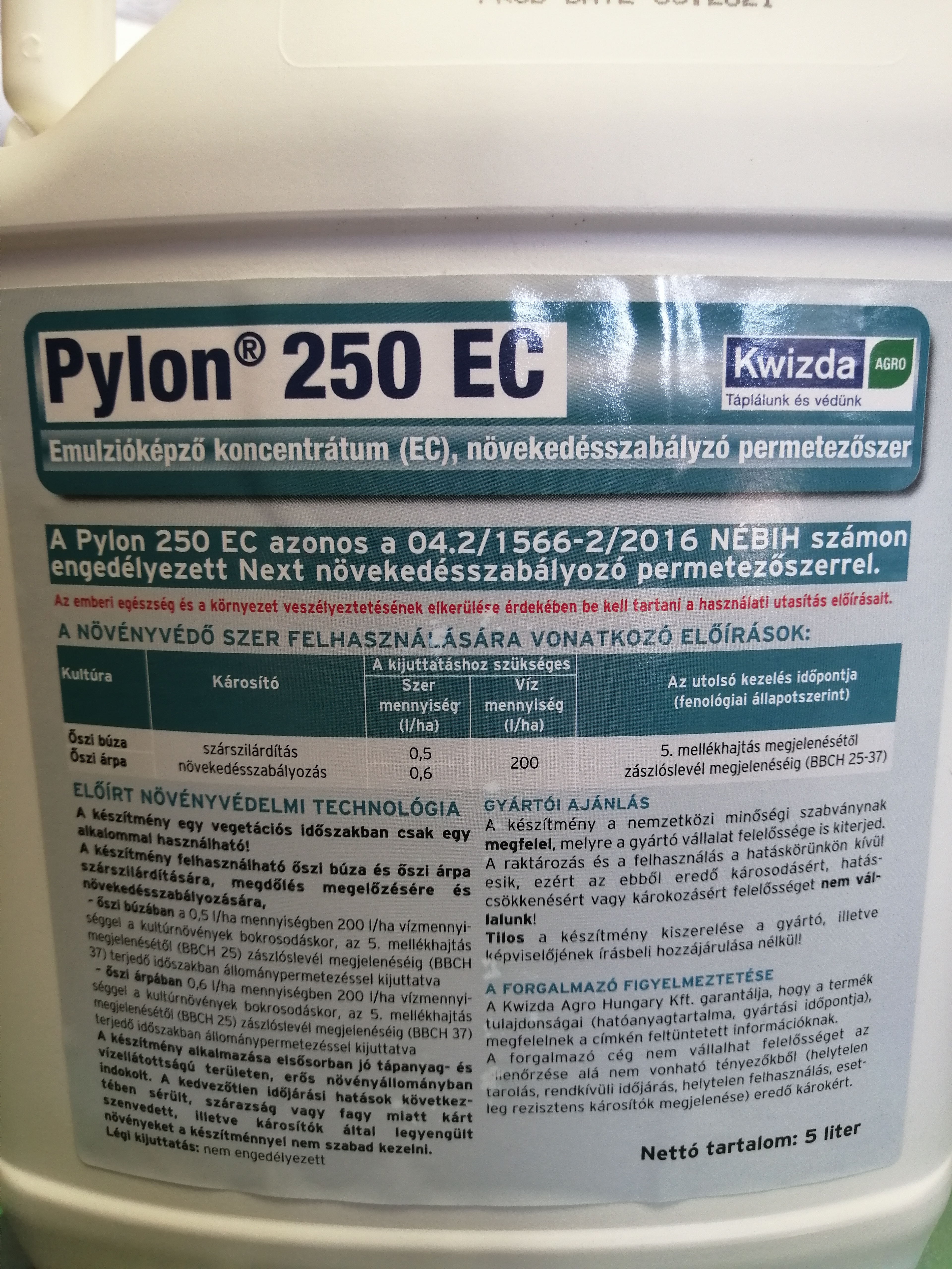 Pylon 250 EC 5 l