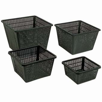 Basket for water plants 20x20x10 cm