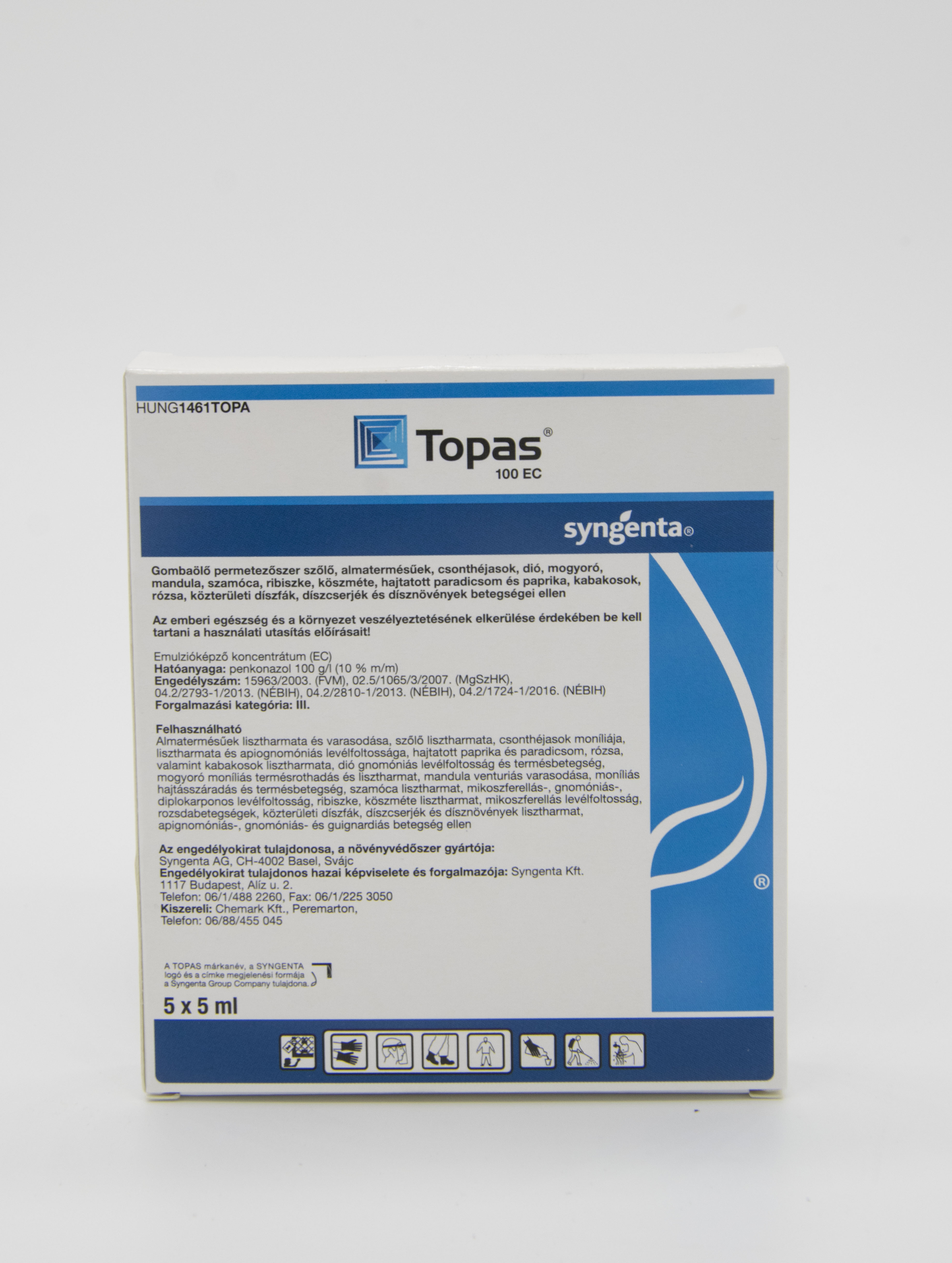 Topas 100 EC 5x5 ml amp.