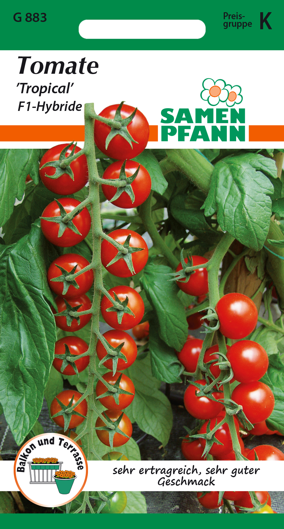 Cocktail tomatoes Tropical F1 8 seeds seeds Pfann