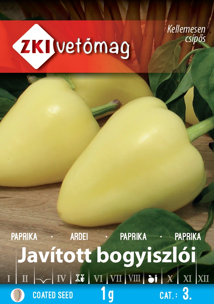 Étkezési paprika Javított bogyiszlói 1g ZKI