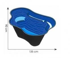 Lake pond "Calmus S2" 220 l