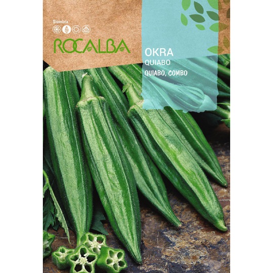 Okra (Quiabo) Clemson Spineless  Rocalba 6 g