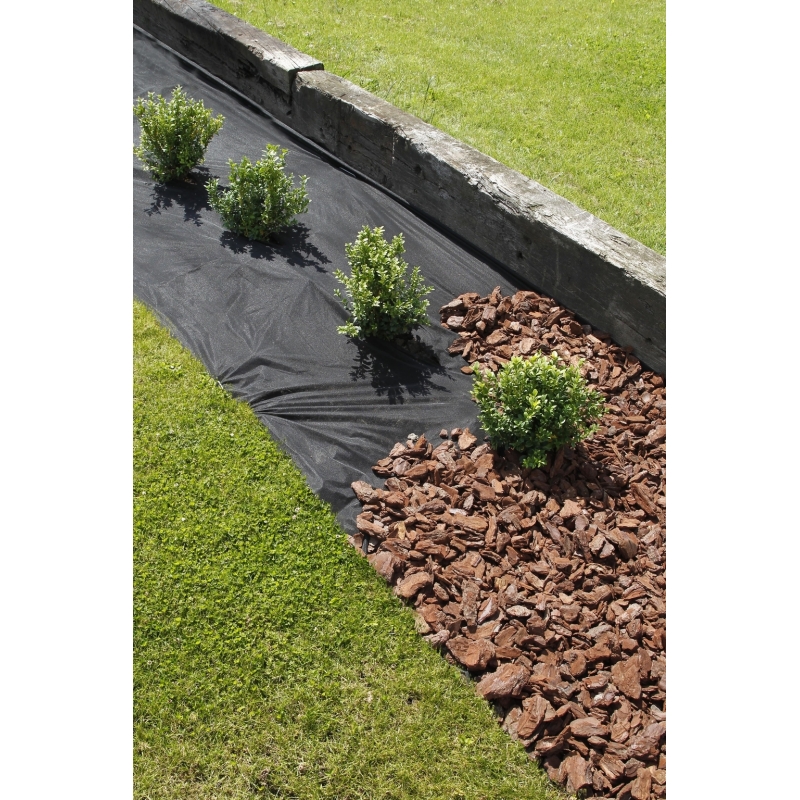 Ground cover fabric black, Microtex 1,4x5 m