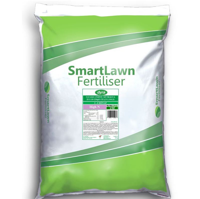 Dyra Spring starter lawn manure (25-5-10+2MgO+TE) 2-3 months 25 kg