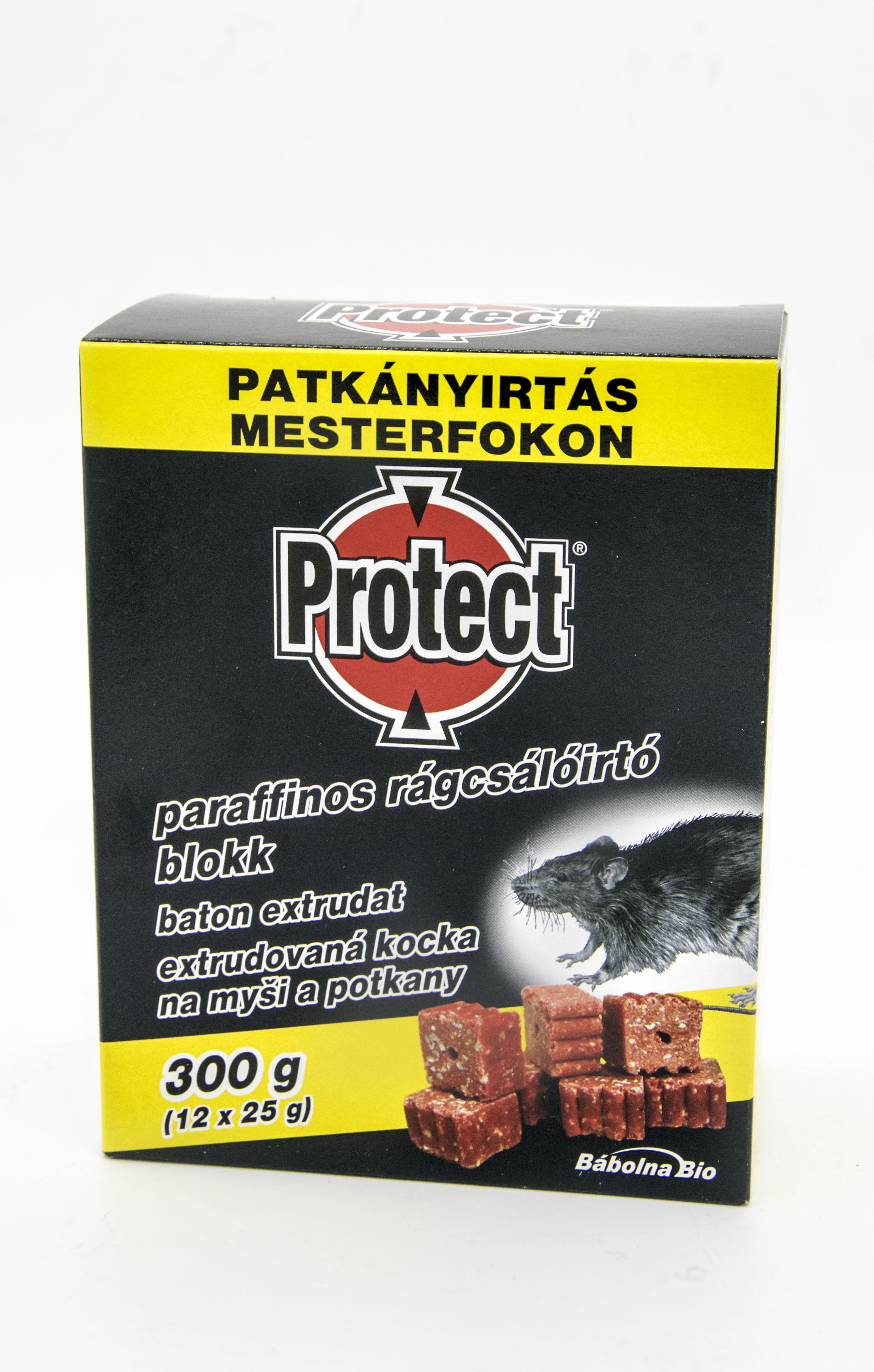 Protect paraffin rodenticide block 12x25 g