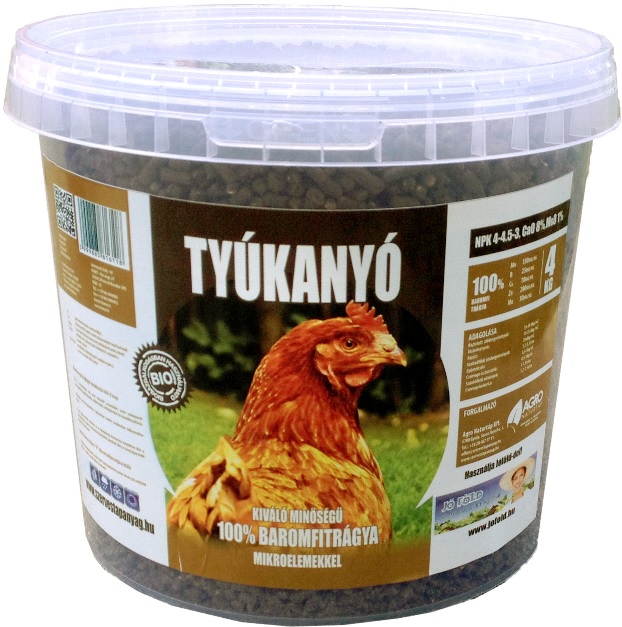 Tyúkanyó baromfitrágya 4 kg