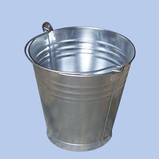 Galvanized bucket 10 l