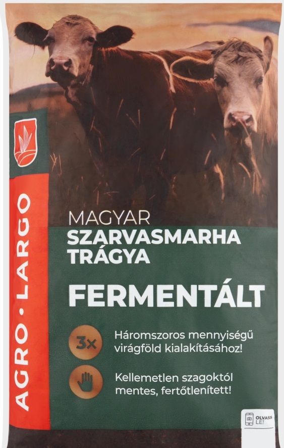 Fermentált magyar szarvasmarha trágya 10 l