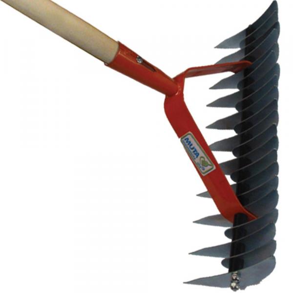 Lawn rake MUTA 21 blade, handled