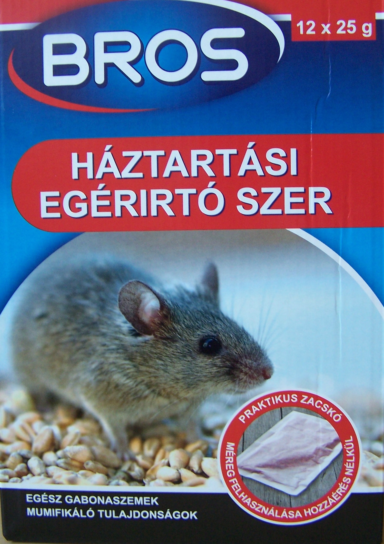 Bros Household mouse killer (cereal grains) 0,3 kg