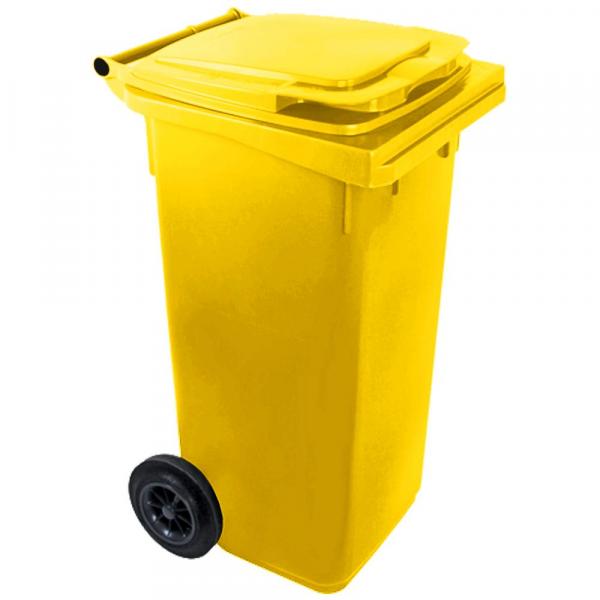 Household bin yellow 120 l