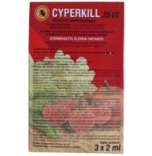 Cyperkill 25 EC 3x2 ml ampoule