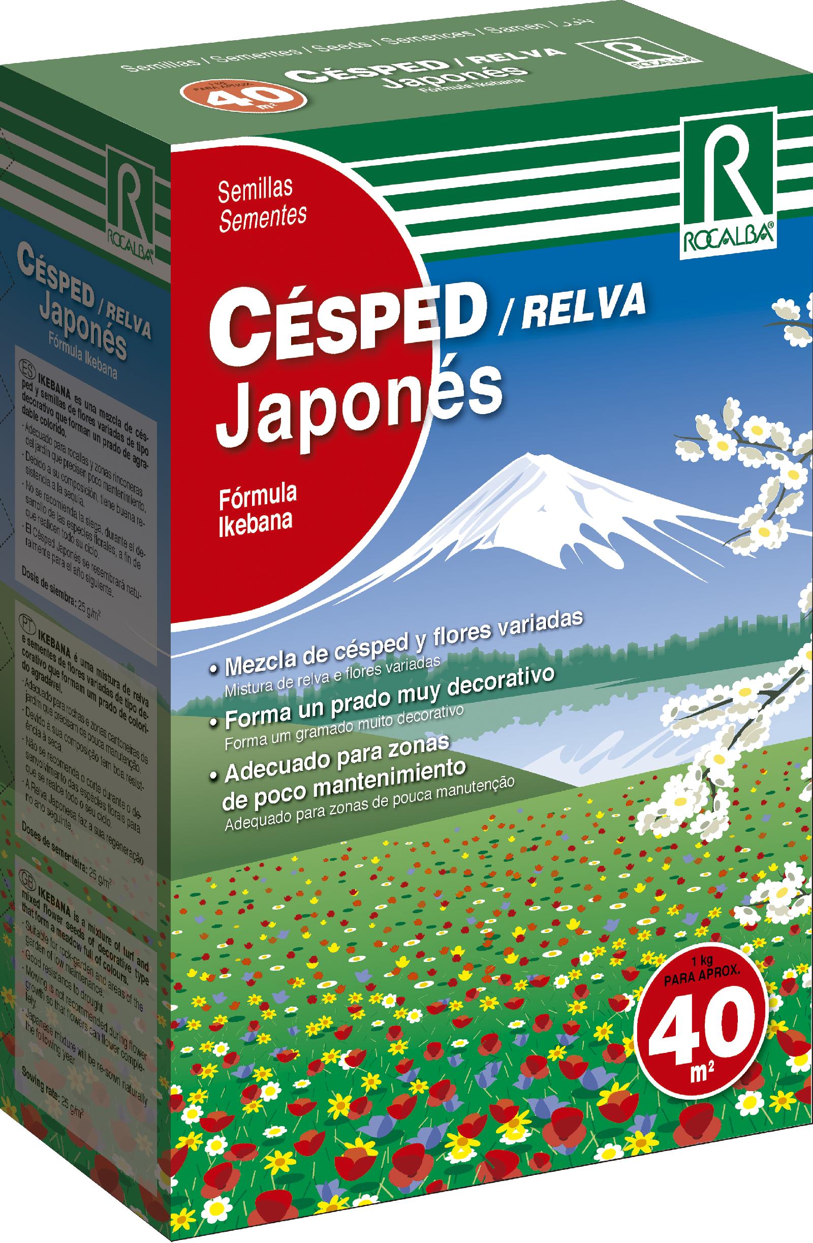 Grass seeds Rocalba Ikebana (Cesped Japones) flower seed grass seed mix 1 kg