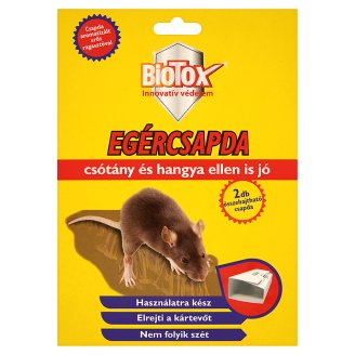 Biotox mouse and insect trap