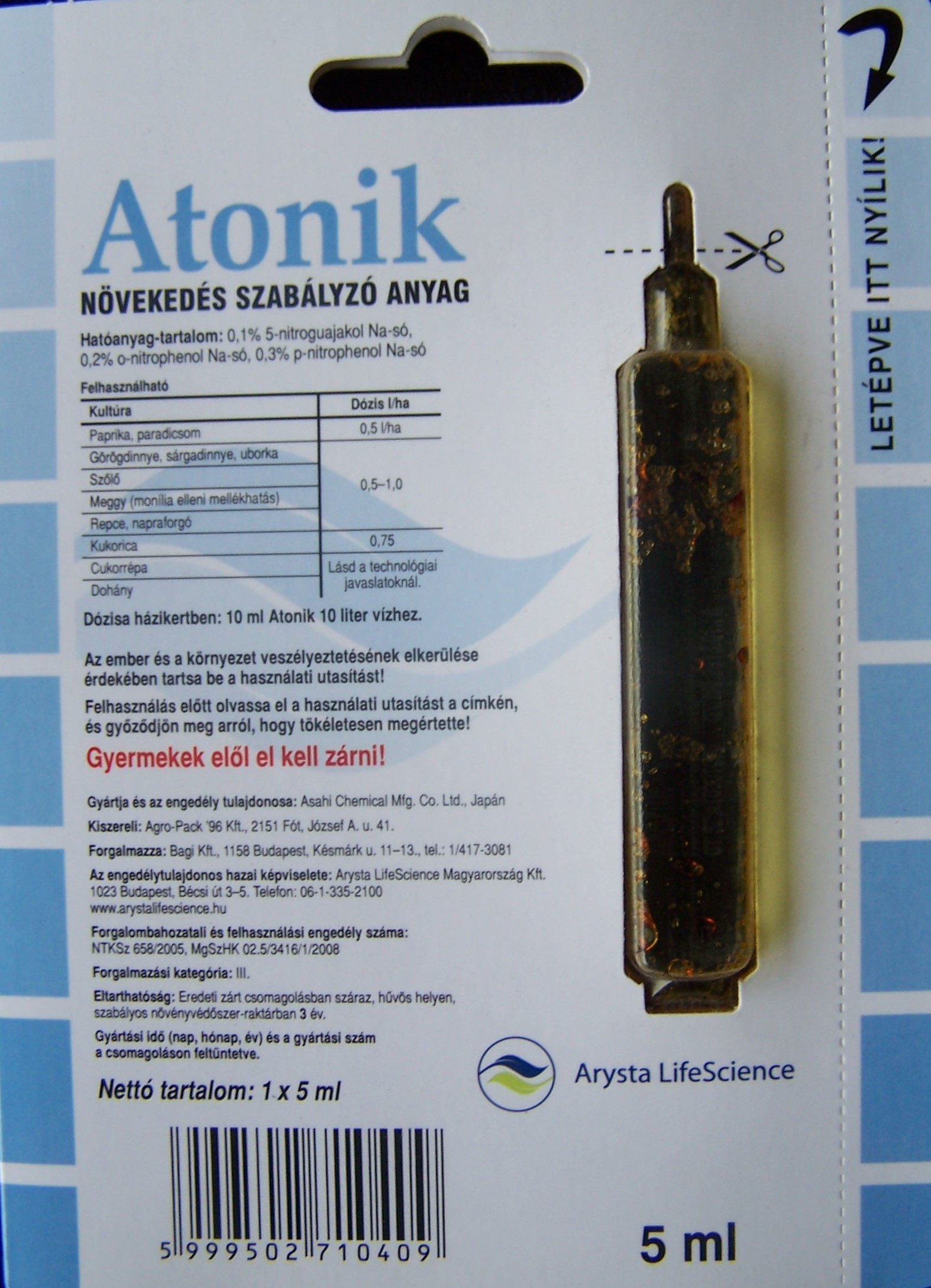 Atonik 1x5 ml amp.