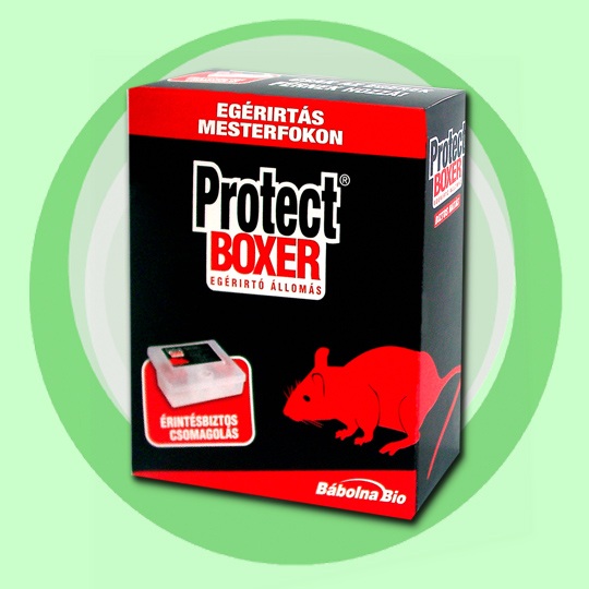 Protect BOXER egérirtó állomás csalétekkel 2x20 g