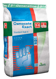 Osmocote Exact Standard 3-4 hó Káliumos 12-8-19+TE  25 kg