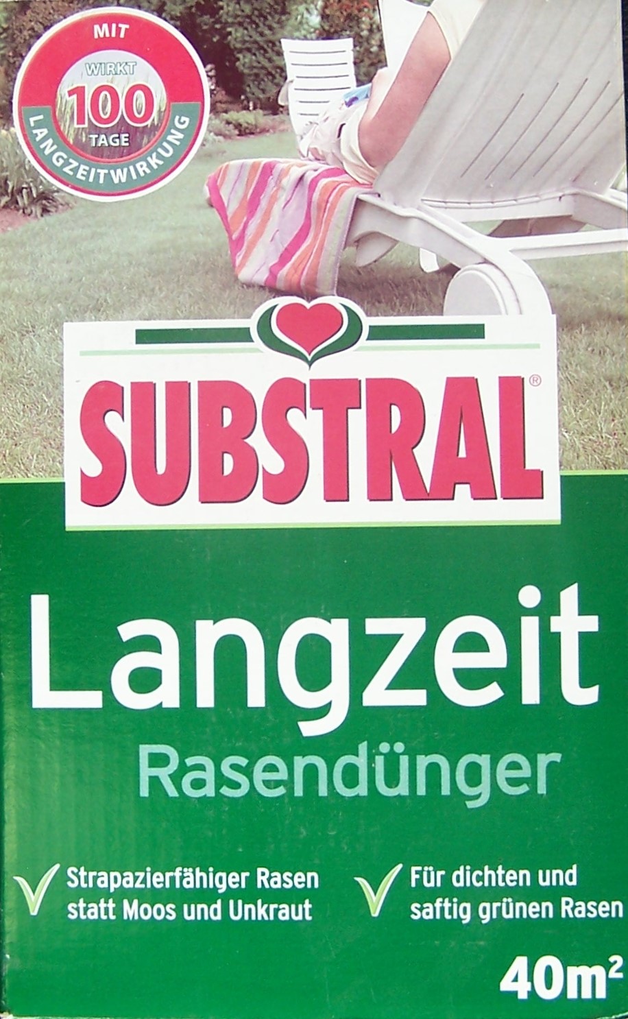 Substral long acting lawn fertilizer 0,8 kg