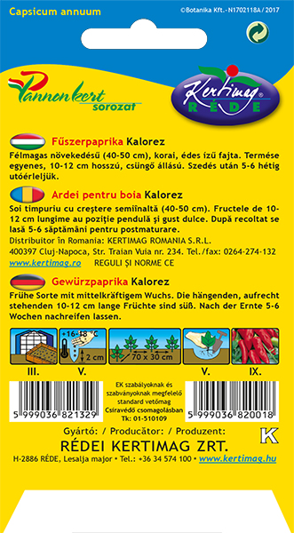 Fűszerpaprika Kalorez 0,5g