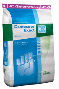 Osmocote Exact DCT HiEnd 8-9 months Nitrogen 15-9-11+2MgO+TE 25 kg