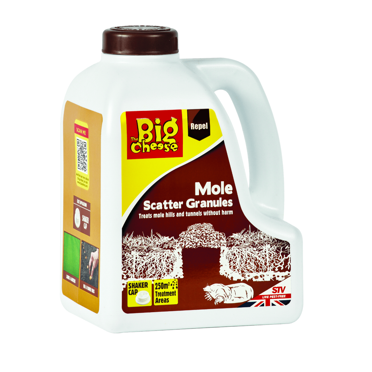 Mole repellent granules Defenders/The Big Cheese 2,5 kg