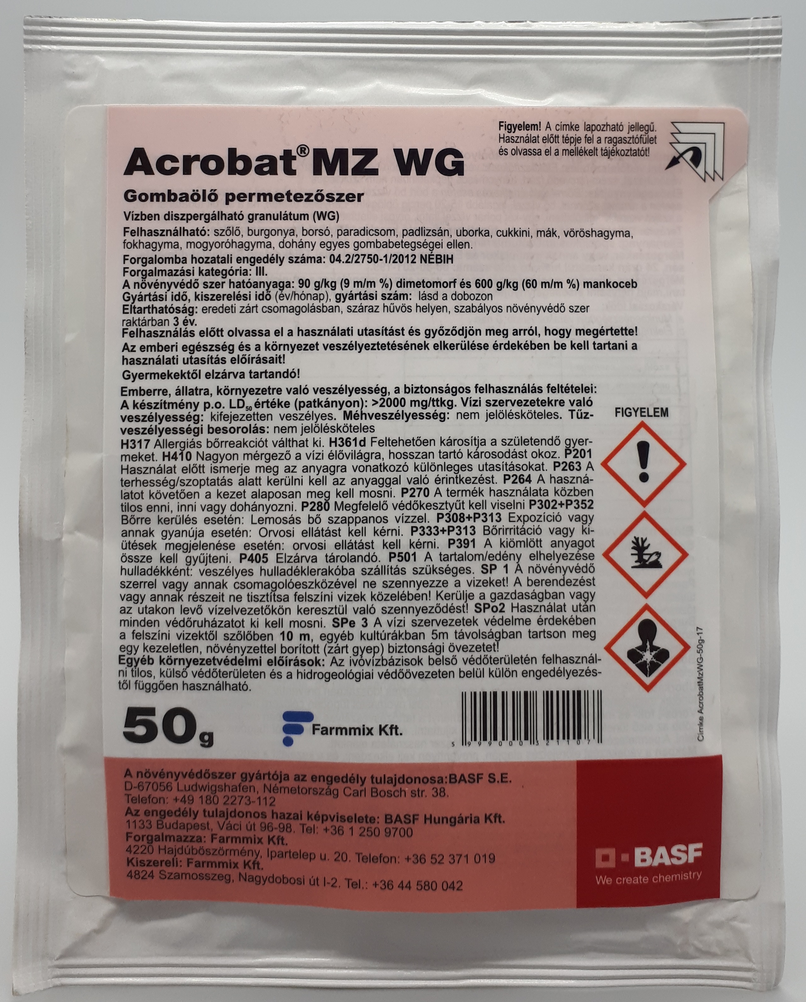 Acrobat MZ WG 50 g