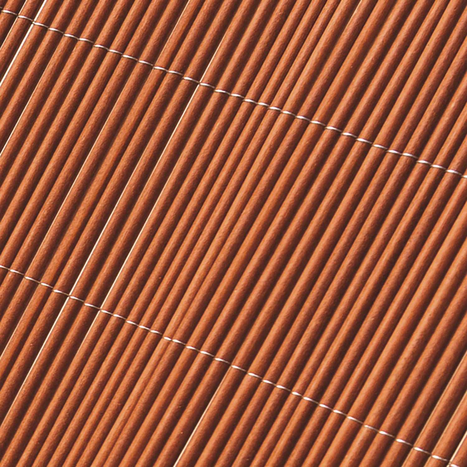 Szintetikus nádfonat természetes hatással VIMET LOP vörösesbarna (natur) 2x3 m