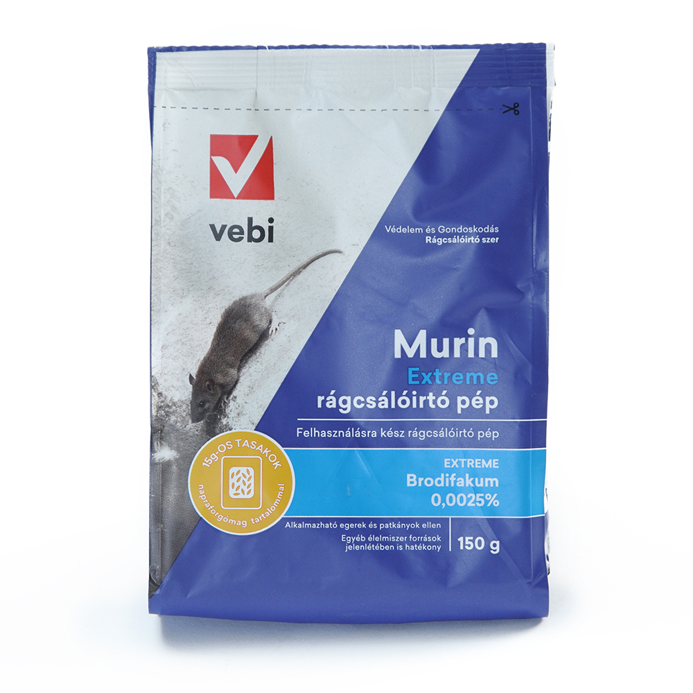 Vebi Murin Extreme rágcsálóirtó pép IT 150 g