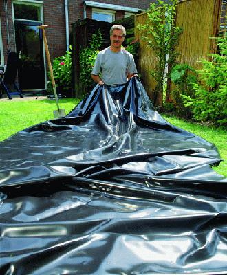 Pond liners 0,5mm 6m wide