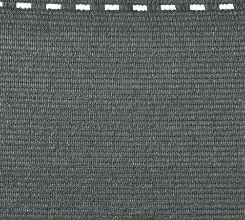 Fence mesh with buttonholes Recynet Plus black 2x10 m