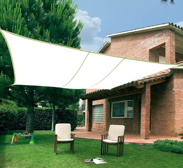Sun-net Kit Polyester beige 3,6x3,6 m