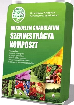 BIOMASS Organic fertiliser granules 25 l