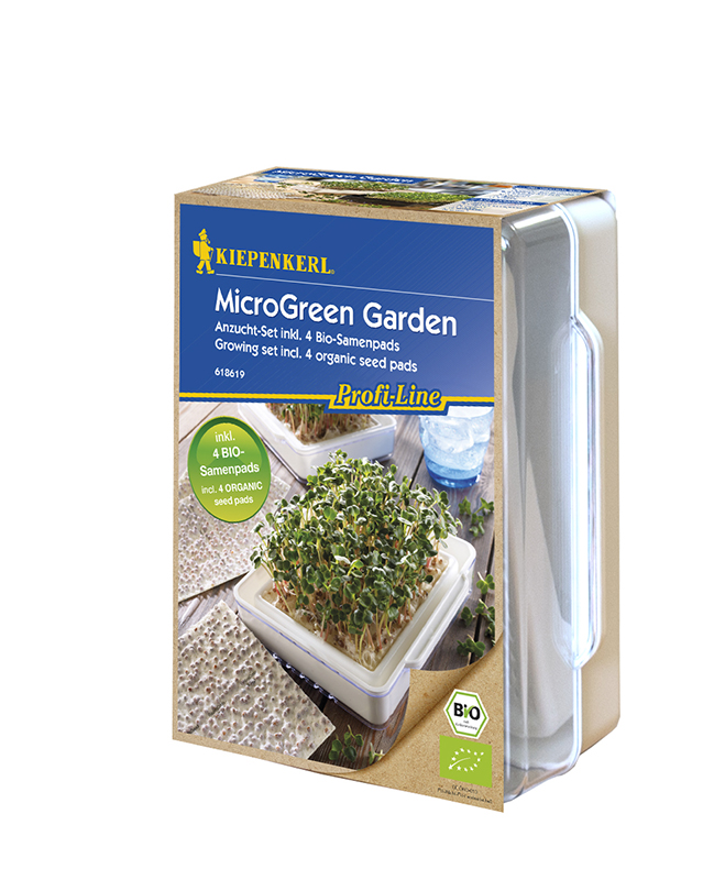 Mikrozöldség csíráztató készlet MicroGreen Garden Kiepenkerl