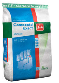 Osmocote Exact Standard 3-4 months Nitrogen 16-09-12+2MgO 25 kg