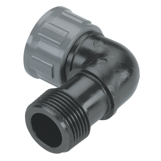 For L-element valve with 1 x 1" female and 1 x 1" male thread