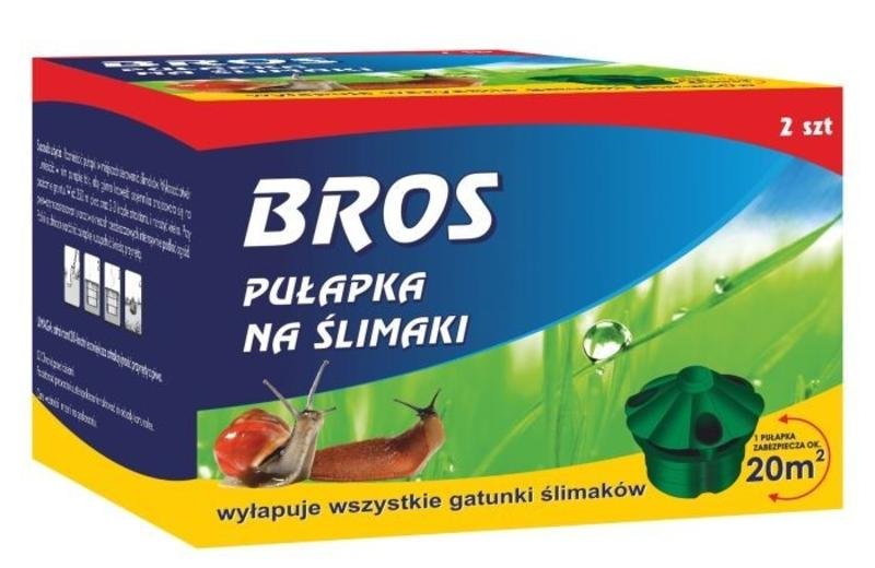 Bros Csigacsapda 2 db-os + 5 ml csalogató folyadék