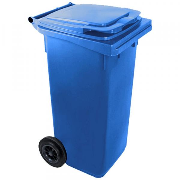 Household bin blue 120 l