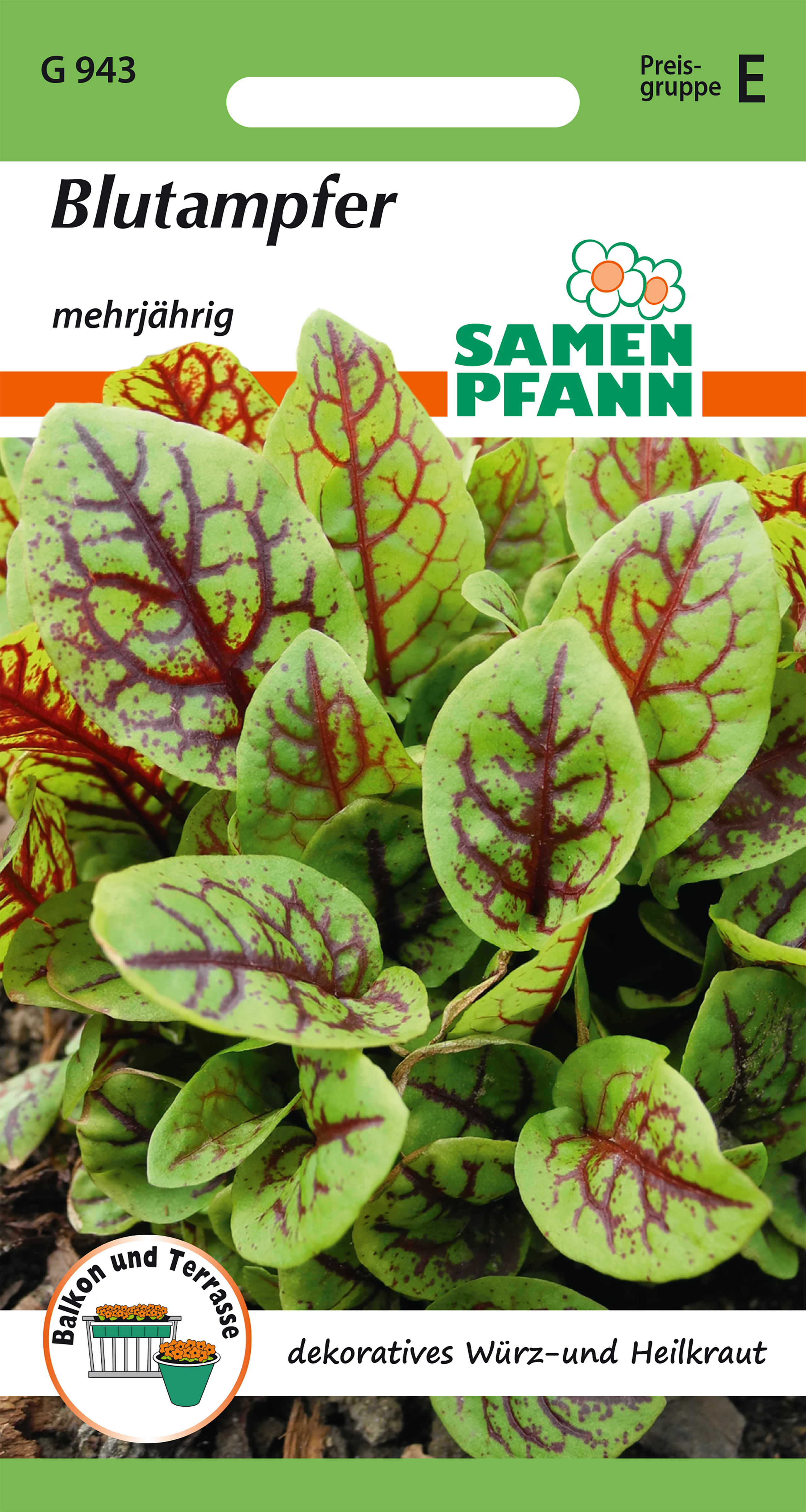 Sorrel perennial 100 seeds Seed Pfan