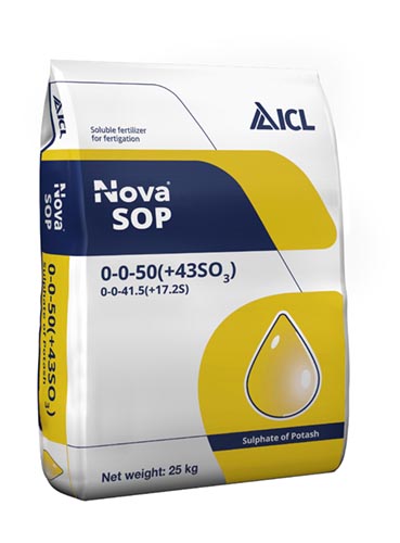 Kálium-szulfát Nova SOP 25 kg