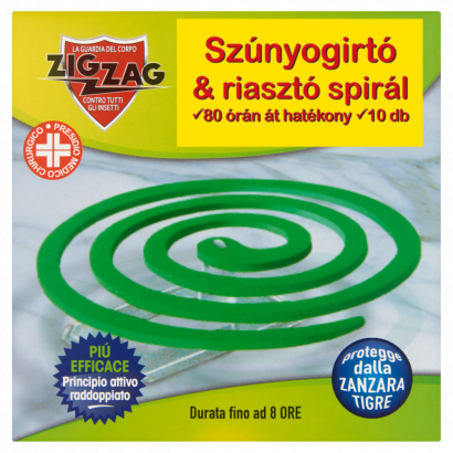 Szúnyogirtó spirál Zig Zag 10 db