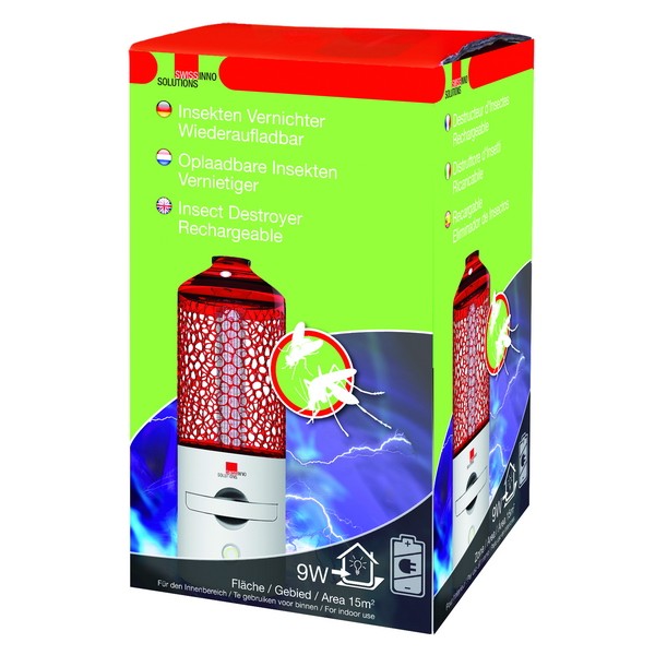 UV mosquito fly trap, FLOWABLE, 4 wattLed Swissinno