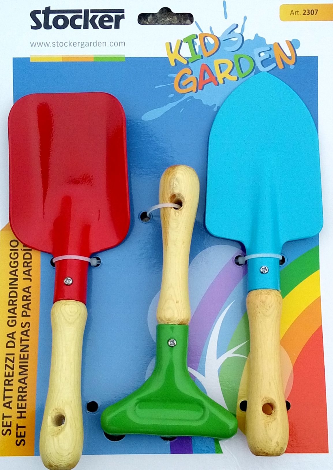 Kids garden tool set 3 pieces