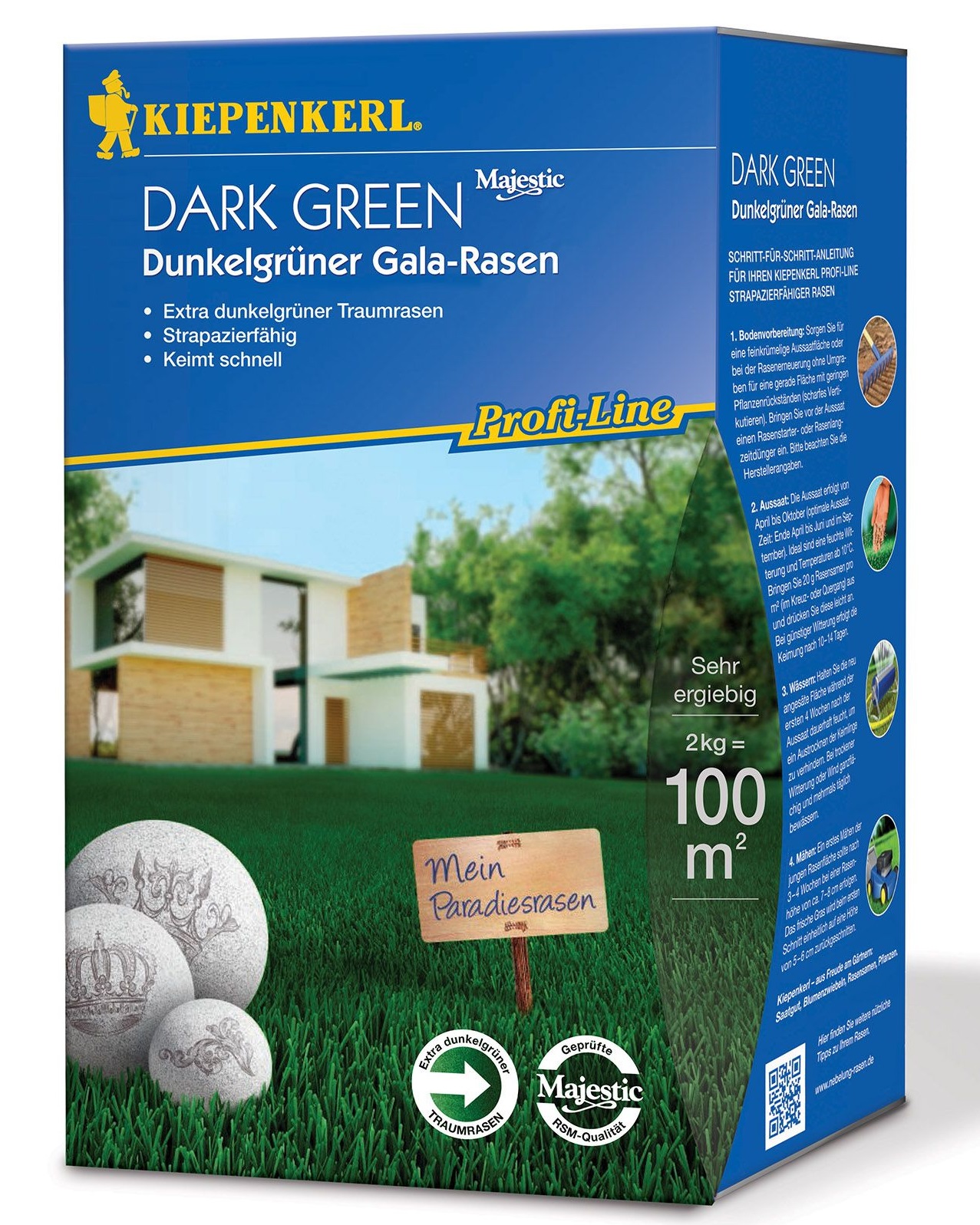 Fűmag Profi-Line Dark Green Kiepenkerl 2 kg