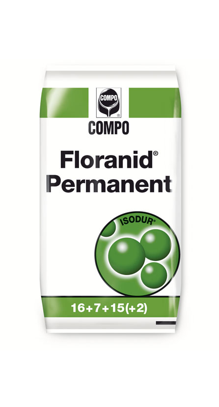 Floranid Permanent gyeptrágya (16-07-15+2MgO+TE) 12 hét 25 kg