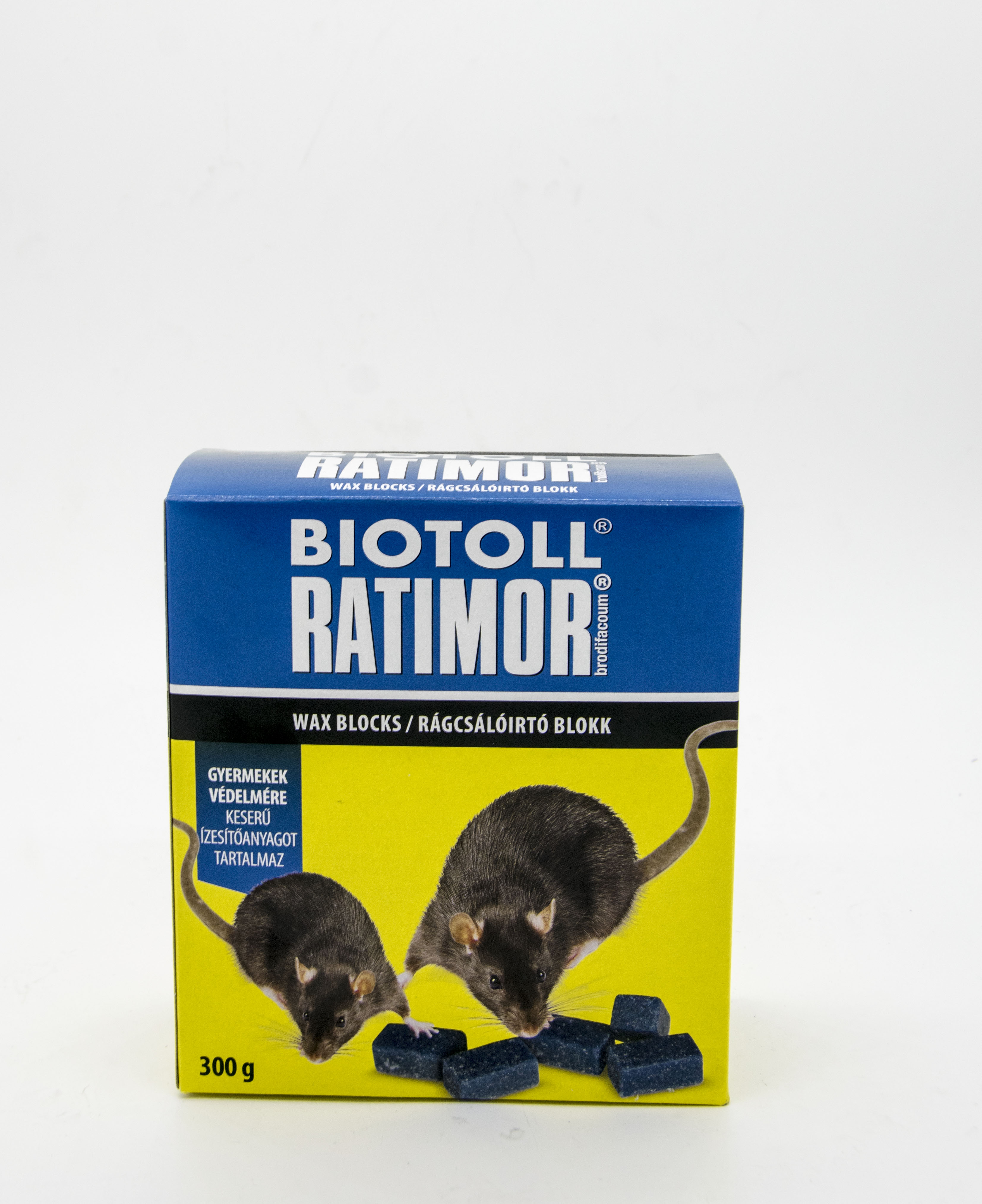 Biotoll Ratimor parfin rodenticide block 300 g