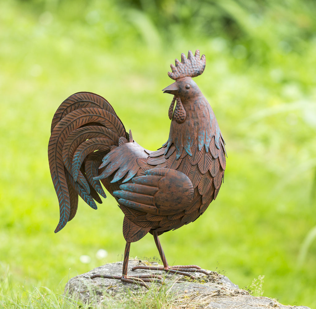 Metal cock figurine "Picoti