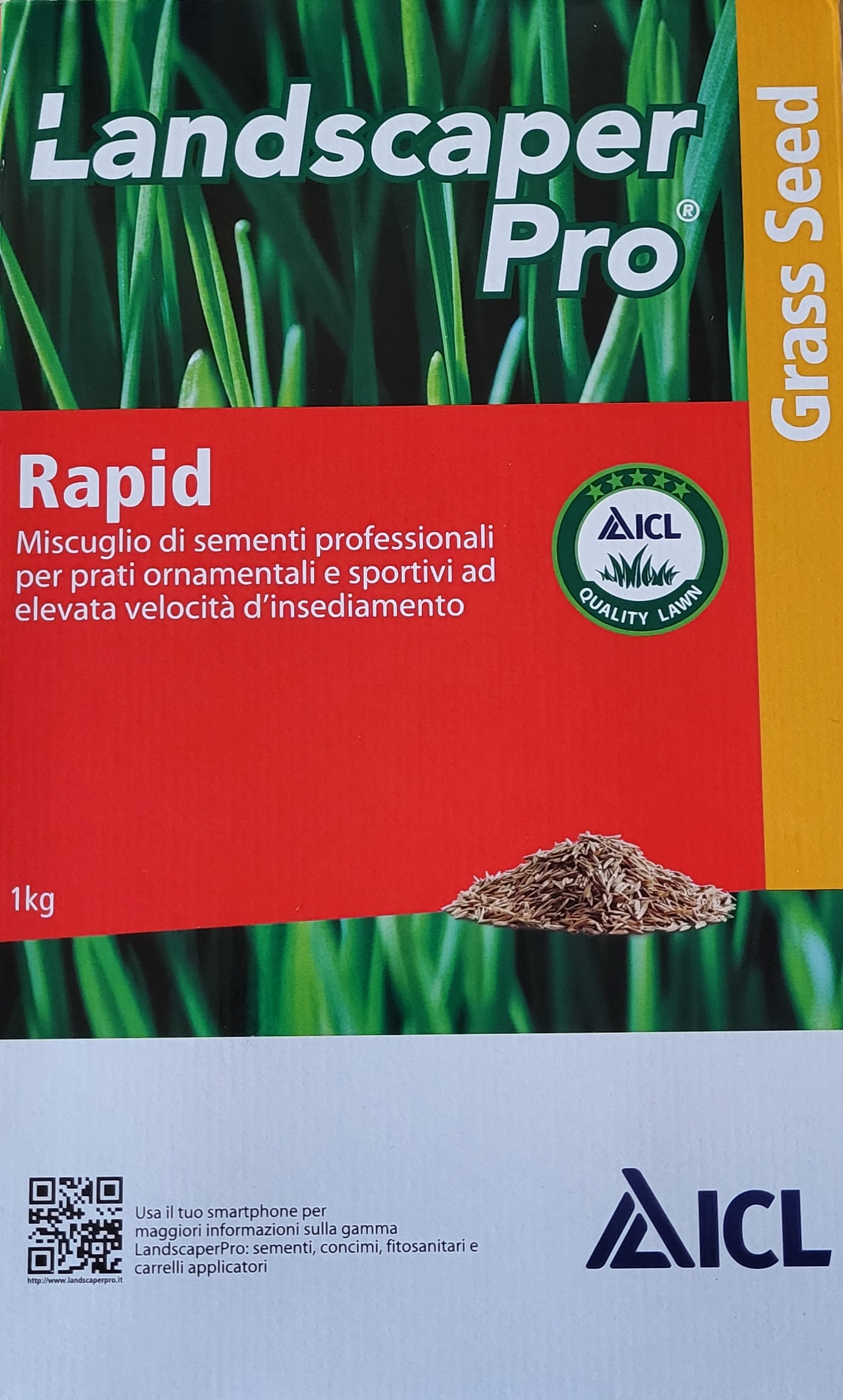 ICL grass seed Rapid (for park maintenance) 1 kg