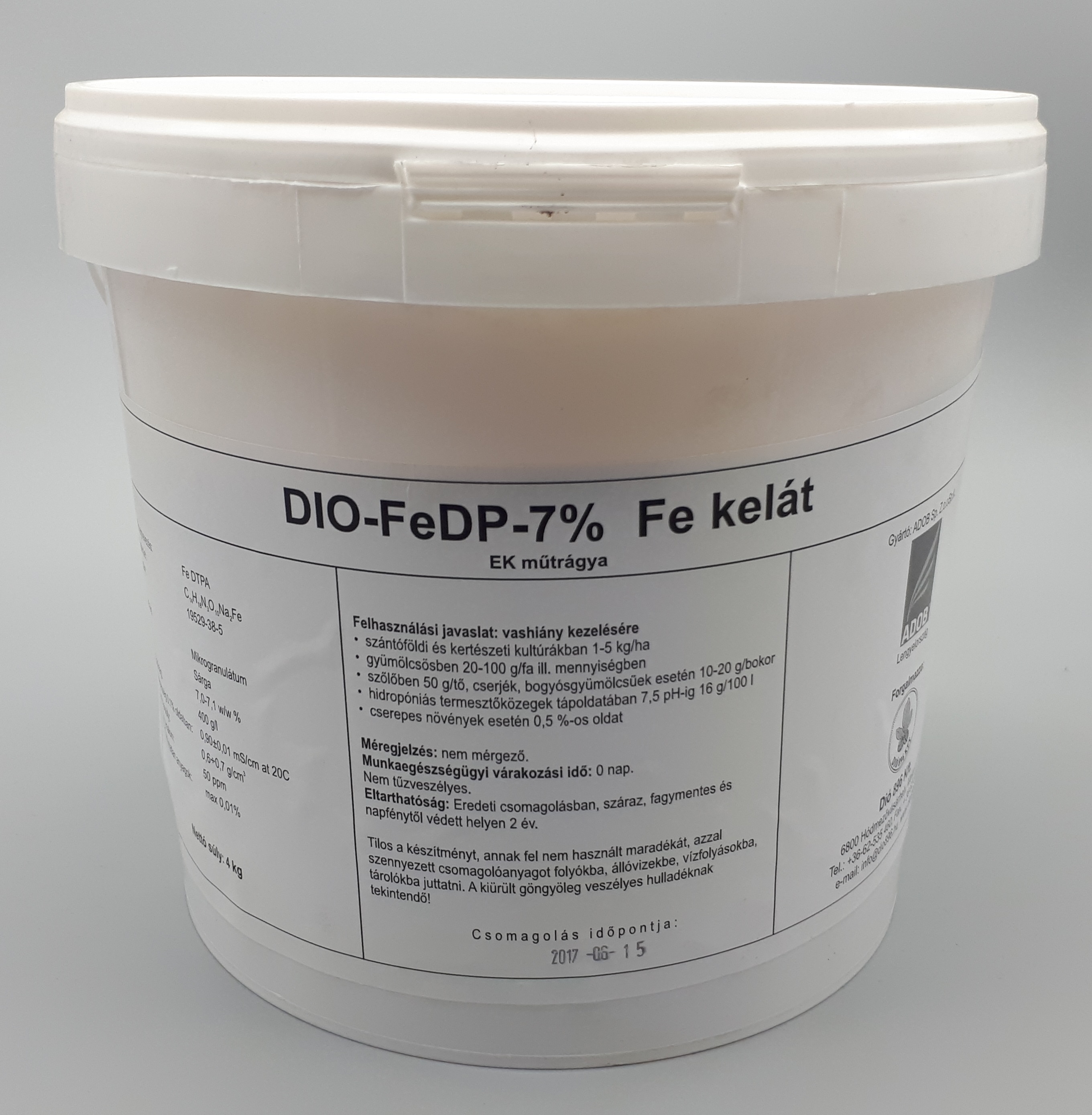 Iron chelate Dp Walnut 4 kg