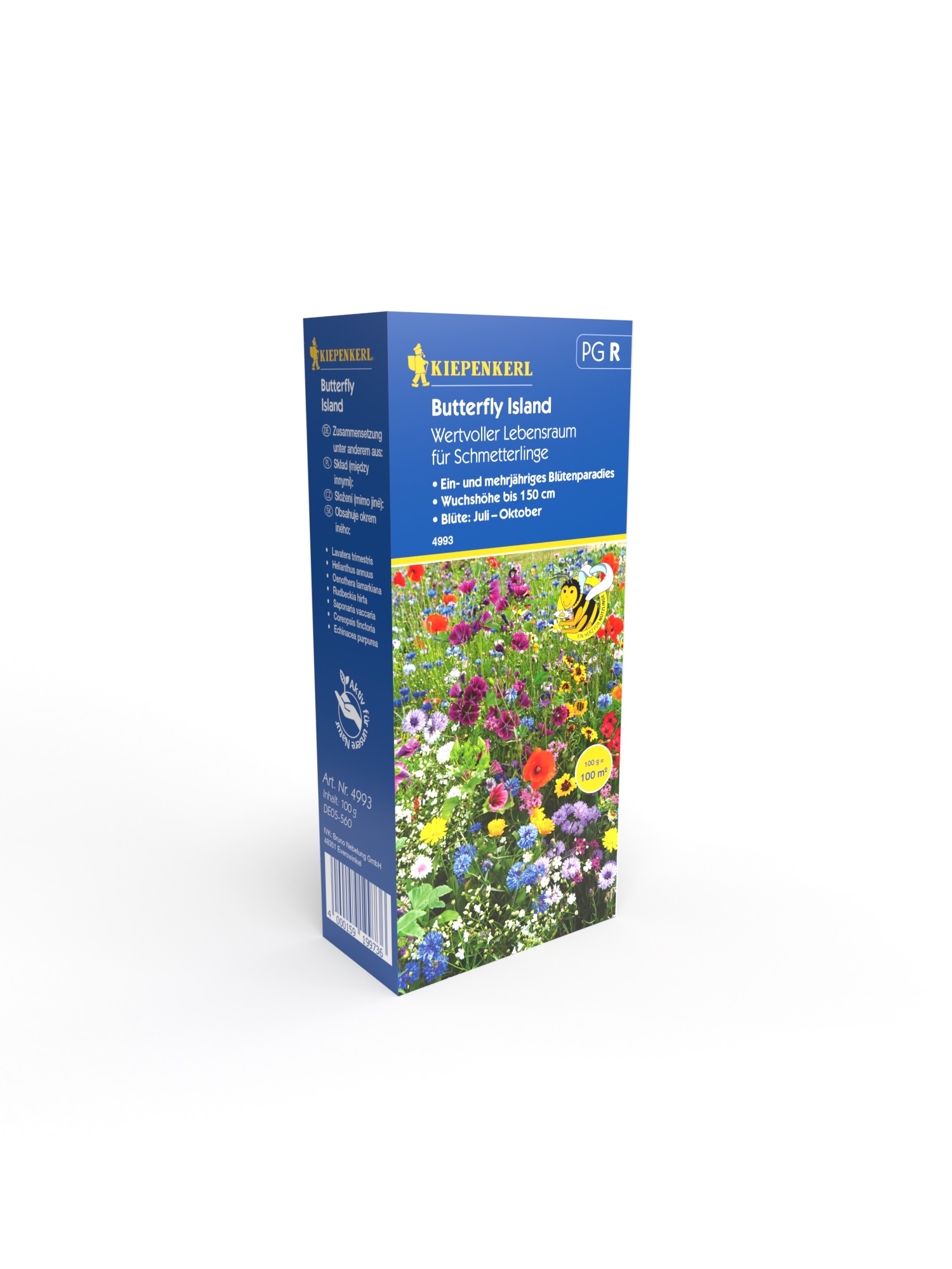 Butterfly Island flower seed mix 100 m2 Kiepenkerl